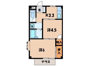 碧南中央駅 徒歩24分 1階の物件間取画像